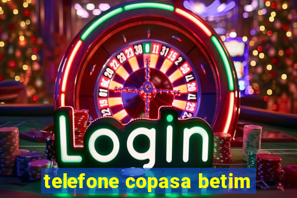 telefone copasa betim